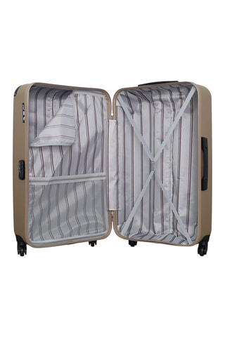 Bagaglio a mano XXS e valigia grande Porter (XXS/L) - 46/75 cm - Beige