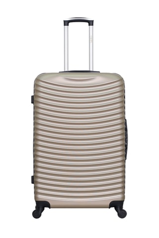 Bagaglio a mano e valigia grande Etna (S/L) - 55/75 cm - Beige