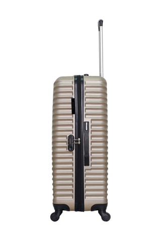 Bagaglio a mano e valigia grande Etna (S/L) - 55/75 cm - Beige