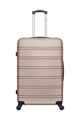 Set 3 valigie Renoso (S/M/L) - 55/64/95 cm - Beige