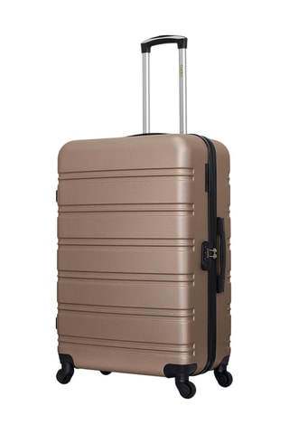 Set 3 valigie Renoso (S/M/L) - 55/64/95 cm - Beige