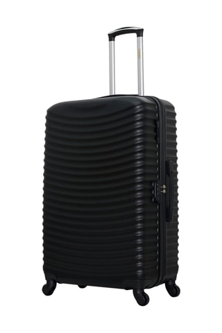 Set 2 valigie e beauty-case Etna (K/M/L) - 65/75/23 cm - Nero