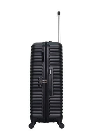 Set 2 valigie e beauty-case Etna (K/M/L) - 65/75/23 cm - Nero