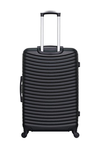 Set 2 valigie e beauty-case Etna (K/M/L) - 65/75/23 cm - Nero