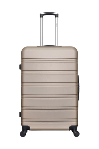 Bagaglio a mano e valigia grande Renoso (S/L) - 55/75 cm - Beige