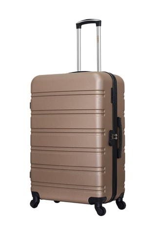 Bagaglio a mano e valigia grande Renoso (S/L) - 55/75 cm - Beige