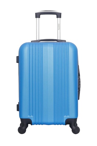 Bagaglio a mano Lipari - Nero, blu e argentato