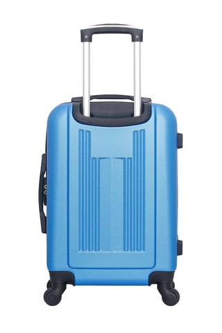 Bagaglio a mano Lipari - Nero, blu e argentato