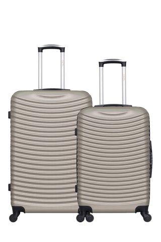 Valigia media e valigia grande Etna (M/L) - 65/75 cm - Beige