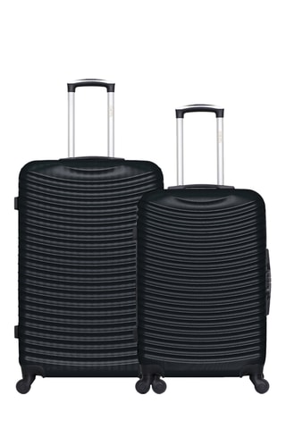 Valigia media e valigia grande Etna (M/L) - 65/75 cm - Nero