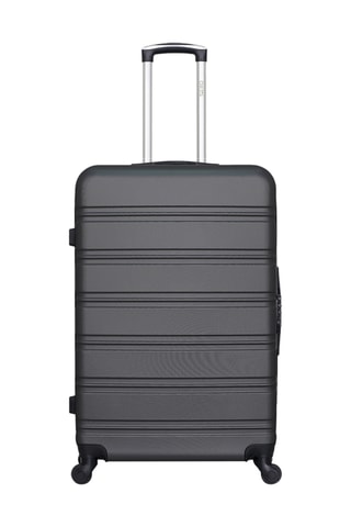 Set 3 valigie Renoso (S/M/L) - 55/64/95 cm - Grigio scuro