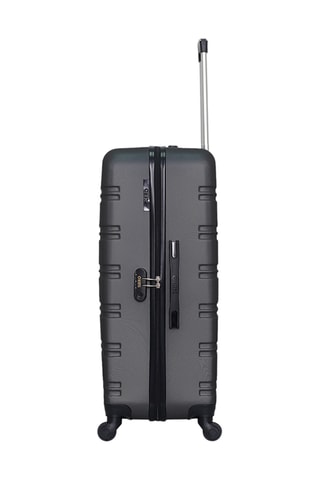 Set 3 valigie Renoso (S/M/L) - 55/64/95 cm - Grigio scuro