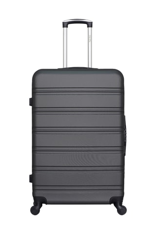 Set 3 valigie Renoso (XXS/M/L) - 46/65/75 cm - Grigio scuro