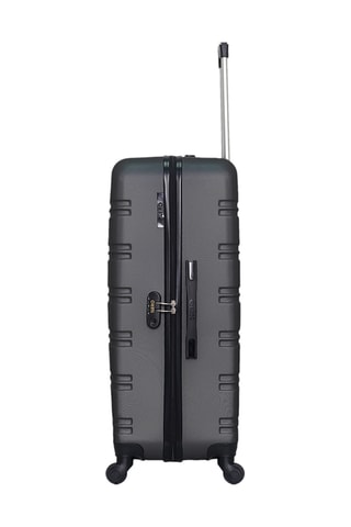 Set 3 valigie Renoso (XXS/M/L) - 46/65/75 cm - Grigio scuro