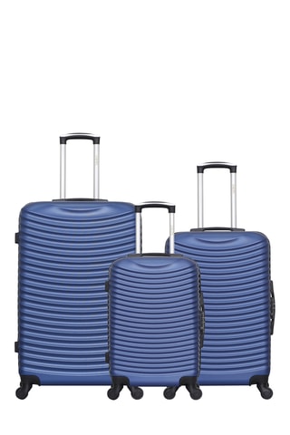 Set 3 valigie Etna (S/M/L) - 55/64/95 cm - Navy