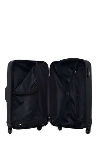 Valigia media e beauty-case Vesuvio (M/K) - 65/30 cm - Nero