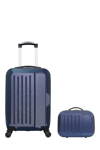 Bagaglio a mano e beauty-case Vesuvio (S/K) - 55/30 cm - Navy