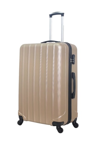 Valigia grande Himalaya - 75 cm  - Nero, marrone e argentato