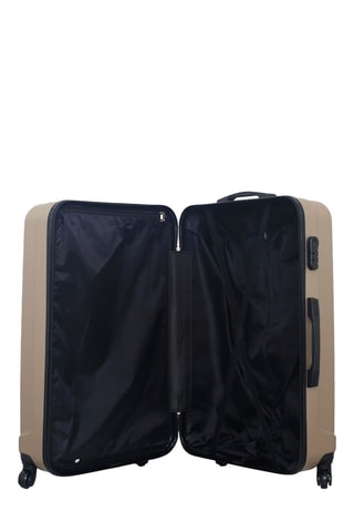 Valigia grande Himalaya - 75 cm  - Nero, marrone e argentato