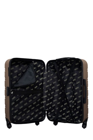  Valigia media Renoso - 65 cm  - Argentato, beige e nero