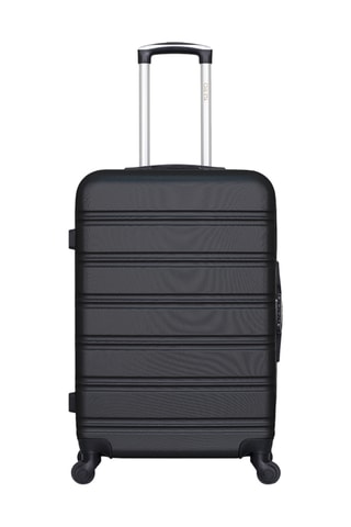  Valigia media Renoso - 65 cm  - Argentato e nero