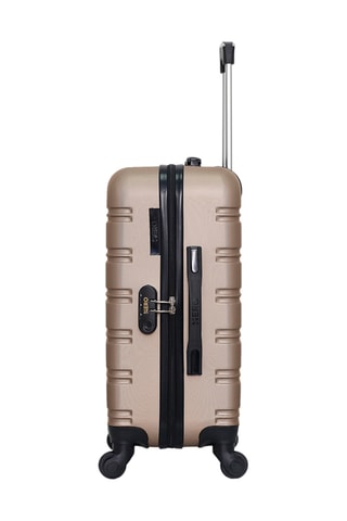  Bagaglio a mano Renoso - 55 cm  - Argentato, beige e nero