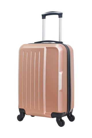 Bagaglio a mano Vesuvio - 49 cm  - Nero e rosa