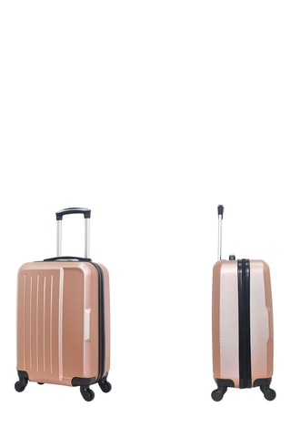 Bagaglio a mano Vesuvio - 49 cm  - Nero e rosa