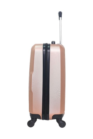 Bagaglio a mano Vesuvio - 49 cm  - Nero e rosa