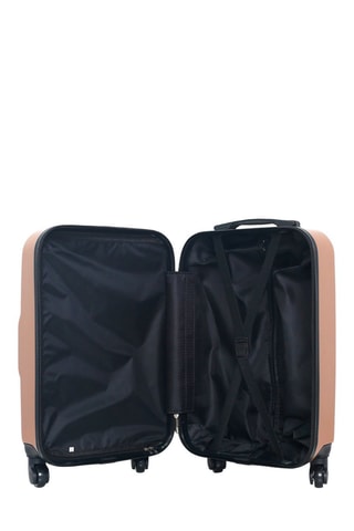 Bagaglio a mano Vesuvio - 49 cm  - Nero e rosa