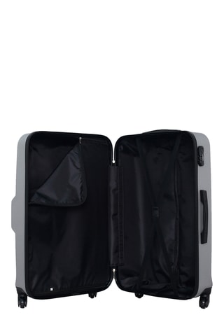 Set 2 valigie e beauty-case Vesuvio (S/L/K) - 55/75/30 cm - Grigio