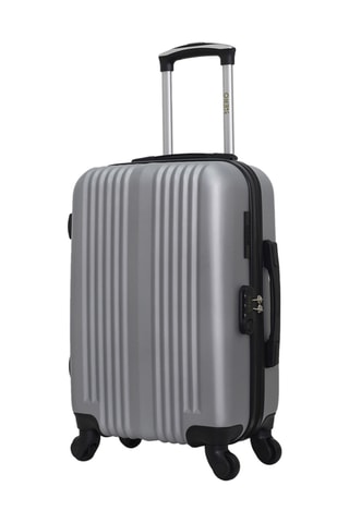 Set 2 valigie e beauty-case Lipari (XXS/S/K) - 46/55/23 cm - Grigio