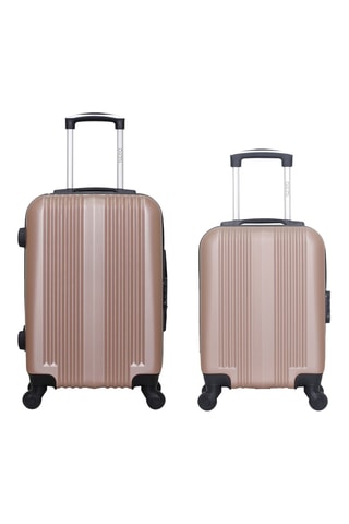 Valigia XXS e bagaglio a mano Lipari (XXS/S) - 55/46 cm - Dorato rosa