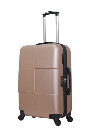 Valigia media e beauty-case Coronado (M/K) - 65/23 cm - Dorato rosa