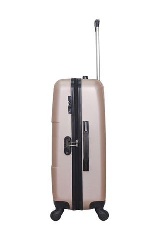 Valigia media e beauty-case Coronado (M/K) - 65/23 cm - Dorato rosa