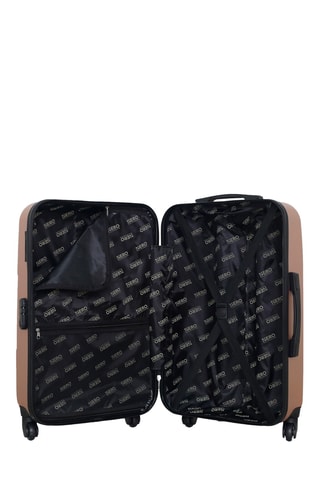 Valigia media e beauty-case Coronado (M/K) - 65/23 cm - Dorato rosa