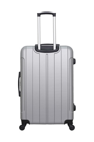 Set 2 valigie e beauty-case Fogo (M/L/K) - 65/75/23 cm - Grigio