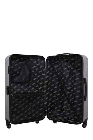 Set 2 valigie e beauty-case Fogo (M/L/K) - 65/75/23 cm - Grigio