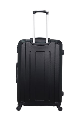 Set 3 valigie e beauty-case Vesuvio (S/M/L/K) - 55/65/75/30 cm - Nero