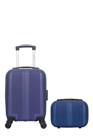 Valigia XXS e beauty-case Lipari (XXS/K) - 46/23 cm - Navy