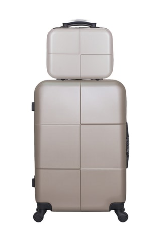 Valise semaine et vanity Coronado (M/K) - 65/23 cm - Beige