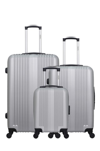 Valigia media e valigia grande Lipari (M/L) - 65/75 cm - Grigio