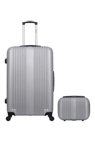 Valise grand volume et vanity Lipari (L/K) - 75/23 cm - Gris