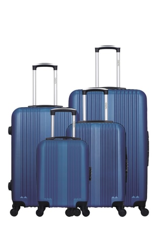Set 4 valigie Lipari (XXS/S/M/L) - 46/55/65/75 cm - Navy