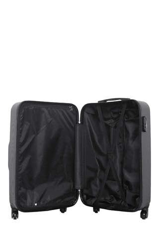 Set 2 valigie e beauty-case Vesuvio (S/M/K) - 55/65/23 cm - Grigio scuro