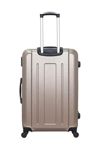Set 2 valigie e beauty-case Vesuvio (M/L/K) - 65/75/30 cm - Beige