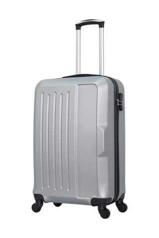 Bagaglio a mano e valigia media Vesuvio (S/M) - 55/65 cm - Grigio