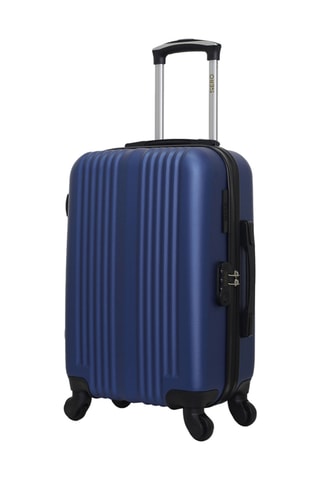 Set 2 valigie e beauty-case Lipari - (XXS/S/K) - 46/55/23 cm - Navy