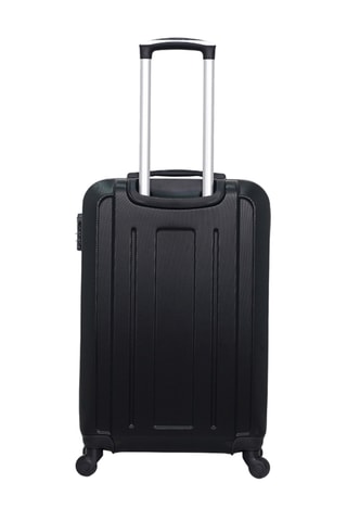 Set 2 valigie e beauty-case Vesuvio (S/M/K) - 55/65/23 cm - Nero