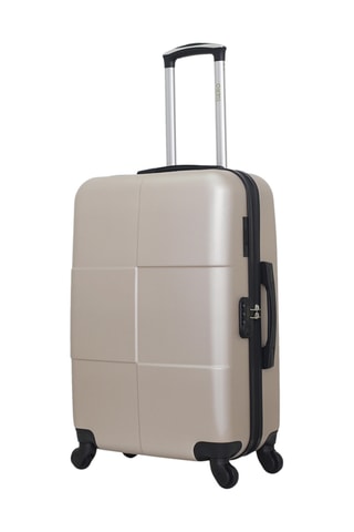 Set 2 valigie e beauty-case Coronado - (S/M/K) - 55/65/23 cm - Beige